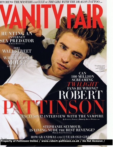  Robert Pattinson: Vanity Fair December Issue Scans