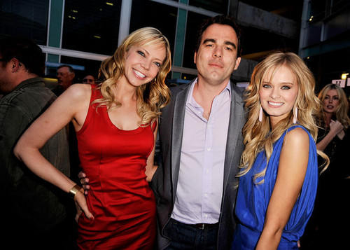 Sara,Riki and Dennis at Premiere Of Rogue Pictures' "The Last House On The Left on March 10th, 09