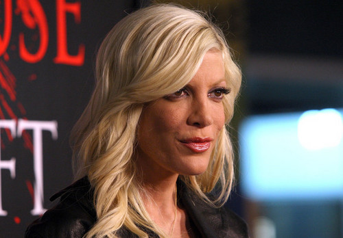 Tori Spelling at Premiere Of Rogue Pictures' "The Last House On The Left on March 10th, 09