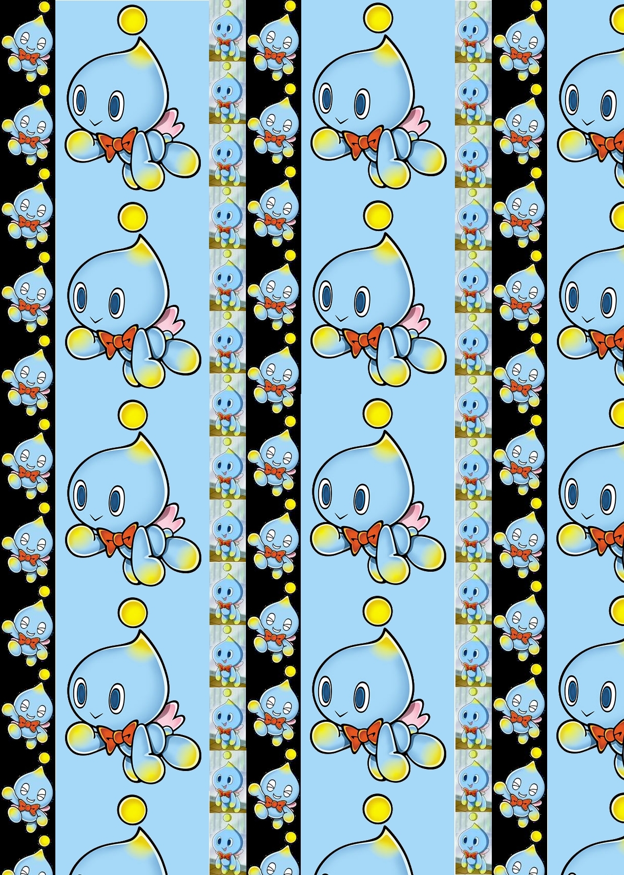 cheese the chao wall paper! Cheese the chao Photo