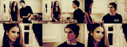 Damon and Elena picspam