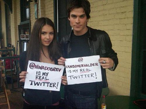  Ian and Nina's Twitter Names