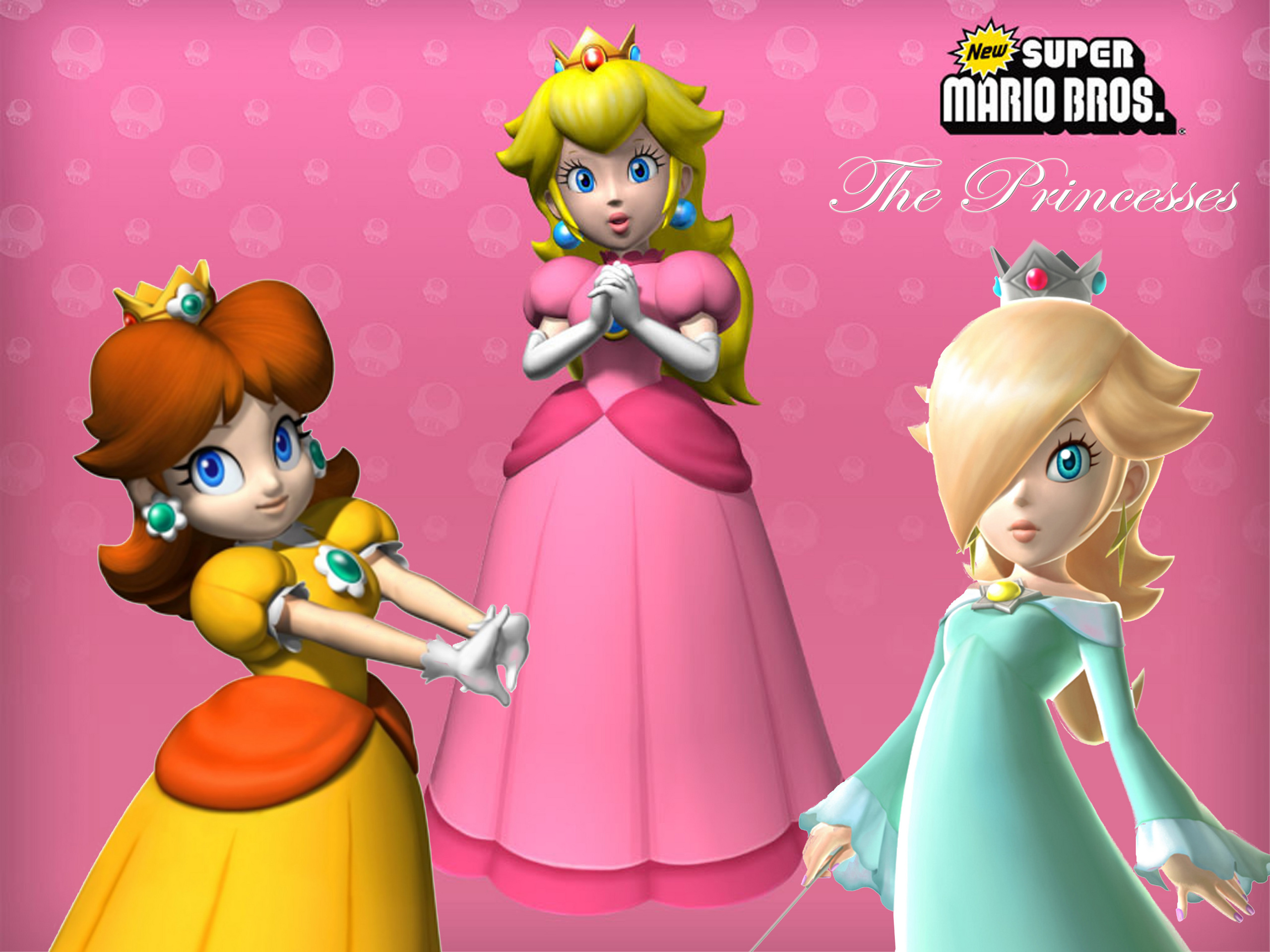 Mario Princesses Fictional Princesses Wallpaper 9072886 Fanpop