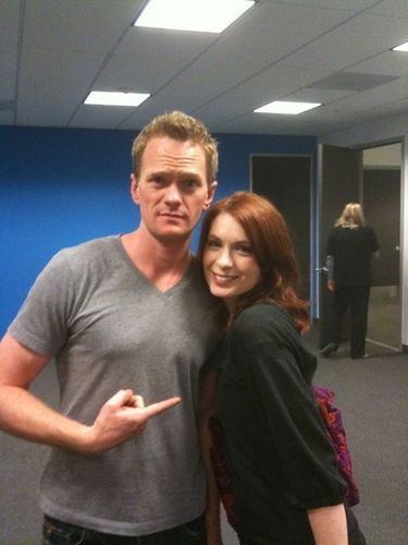 Neil and Felicia Day