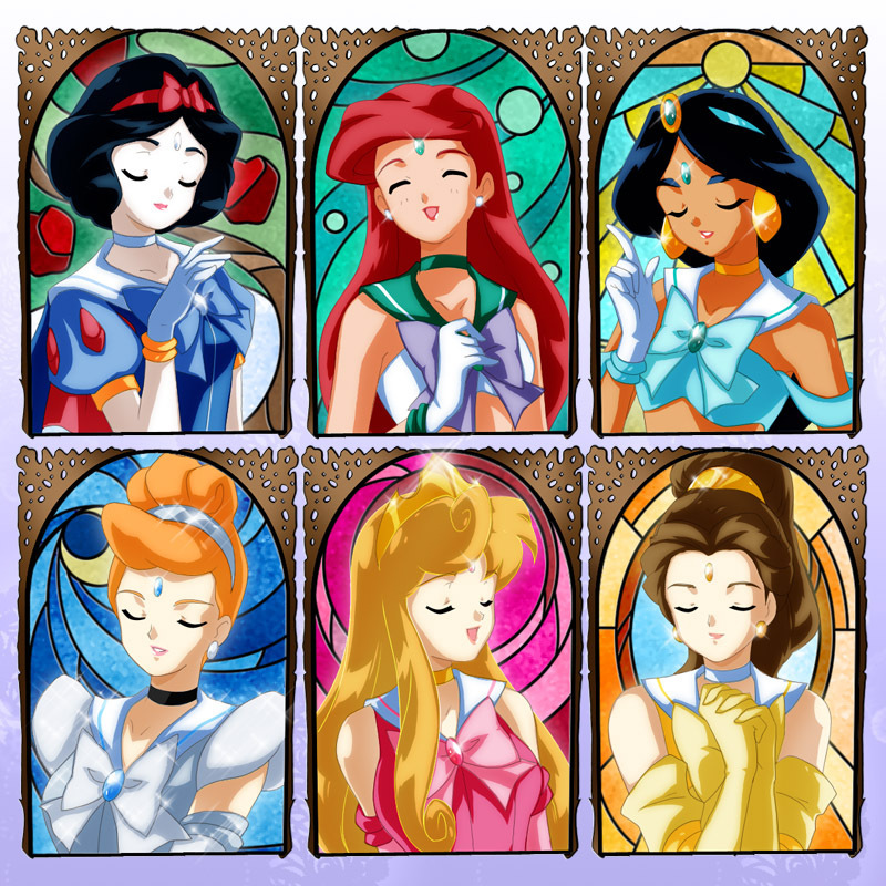 princesses disney. Sailor Disney Princesses