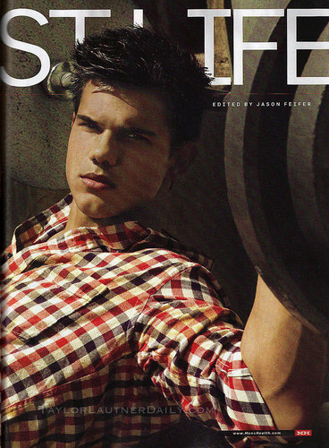  Taylor Lautner Covers 'Men's Health' December 2009