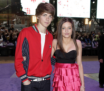 Tom and Maddie at the Jonas Bothers Premiere