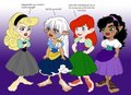 disney princess hobbits 1 - disney-princess fan art