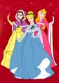 princesses in christmas - disney-princess photo