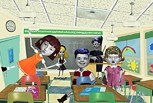  Angela and her classmates