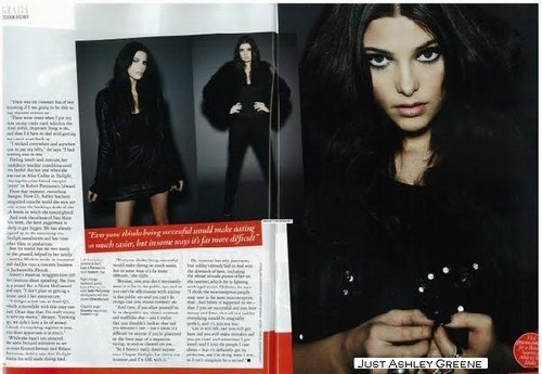  Ashley - Grazia magazine