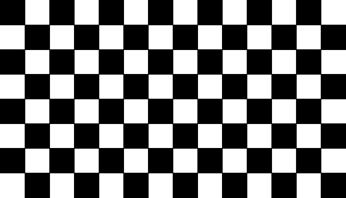  Black and White checkers