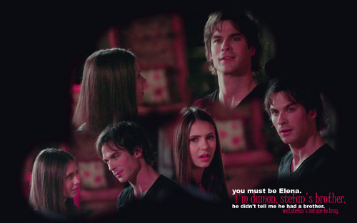  Damon / Elena - प्यार them together <3
