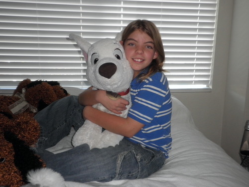  Me and my Bolt stuffed animal