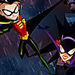 Robin and Batgirl - dc-comics icon