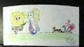 me and spongebob (and gary and my cat hidy) - spongebob-squarepants fan art