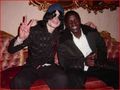 "with Akon" - michael-jackson fan art