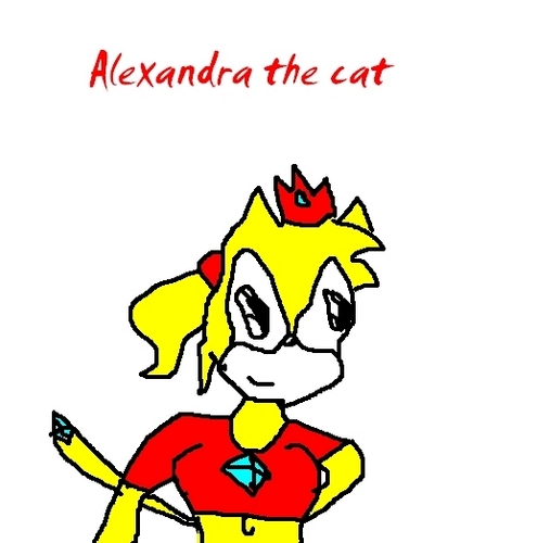  Alexandra the cat who is my charrie!
