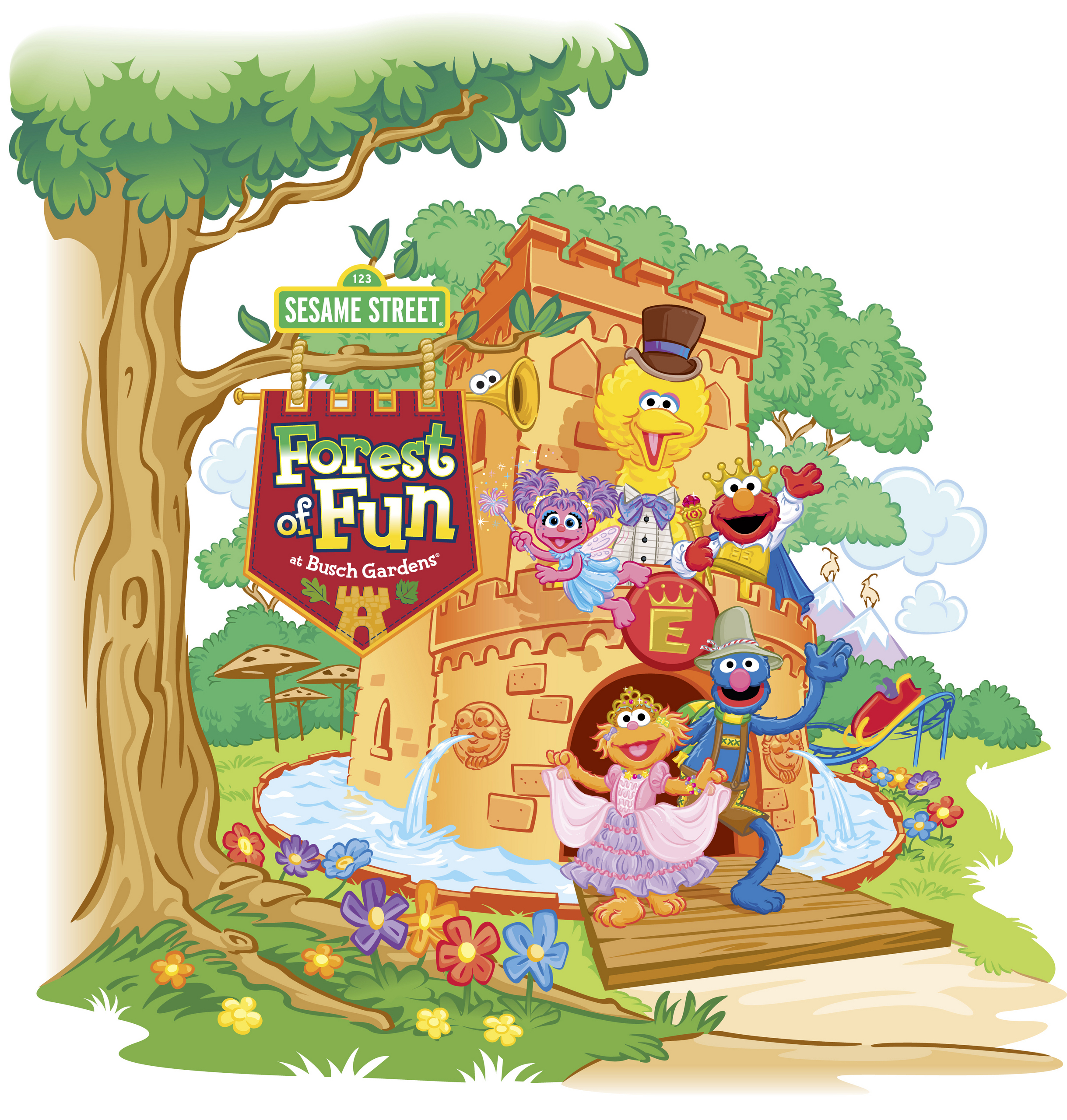 Busch Gardens Forest Of Fun Sesame Strasse Foto 9213930 Fanpop