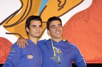  Dani Pedrosa & Eric Pedrosa.