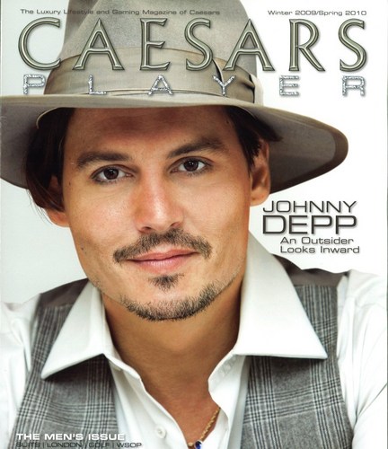  Johnny Depp - Caesars Player Winter 2009 / Spring 2010