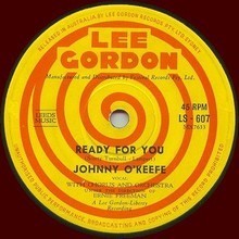  Johnny O'Keefe on Lee Gordon's Label