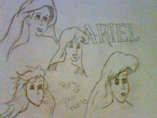  Little Mermaid..Ariel, Prince Eric, Skuttle,Flounder, etc.
