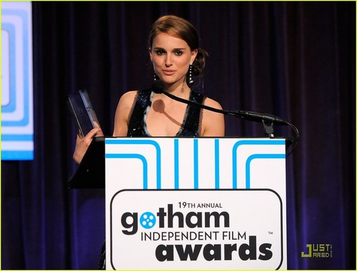 Natalie @ 2009 Gotham Awards