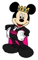 Prince Mickey -  Disney World's Princess Half Marathon - mickey-mouse fan art