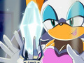 Rouge looking at a diamond - rouge-the-bat screencap