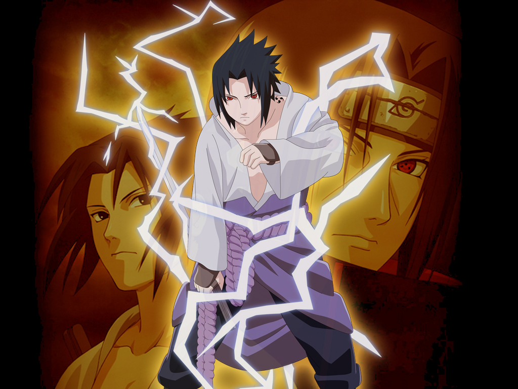 Naruto: Sasuke - Wallpaper