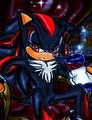 Shadow with Wine Explict - shadow-the-hedgehog photo