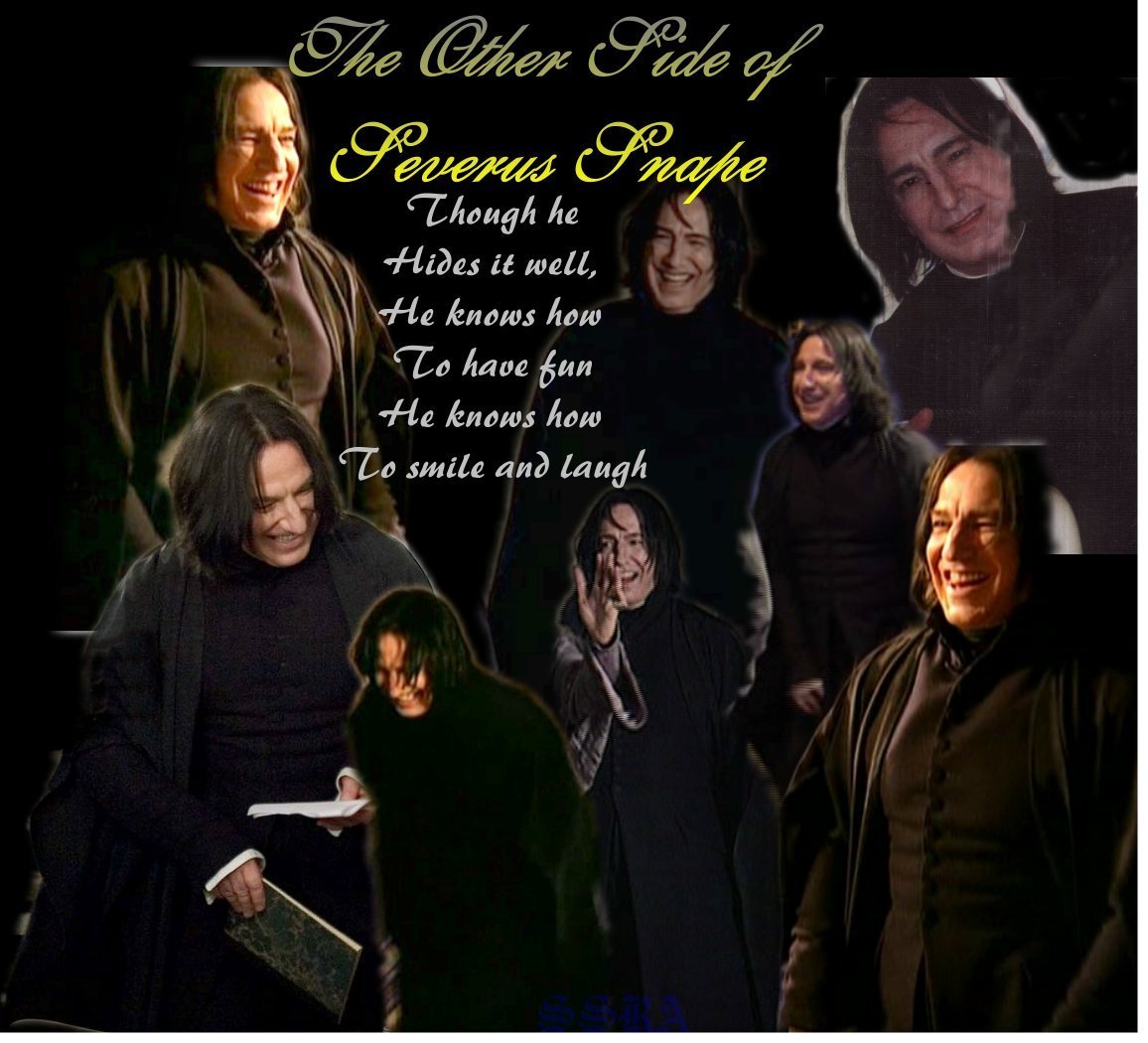Severus Snape Fan Art: The other side of Severus Snape.