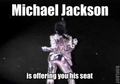 his "seat" - michael-jackson fan art