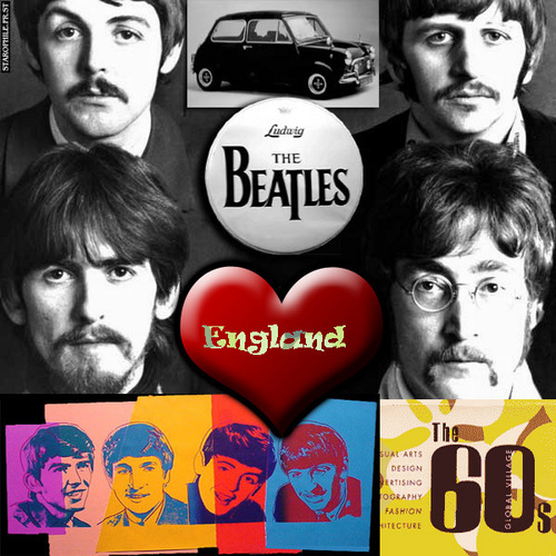  the Beatles collage