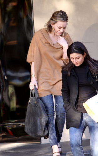 Hilary in Beverly Hills
