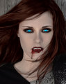 Kristen as a vampire(not Twilight like vamp) - twilight-series fan art