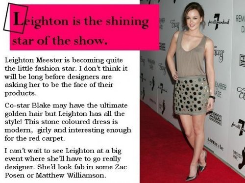 Leighton's Fashionbook