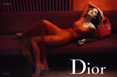  Marion Cotillard | Lady Dior Handbags Ad