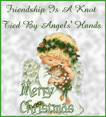  Merry giáng sinh Angel Những người bạn