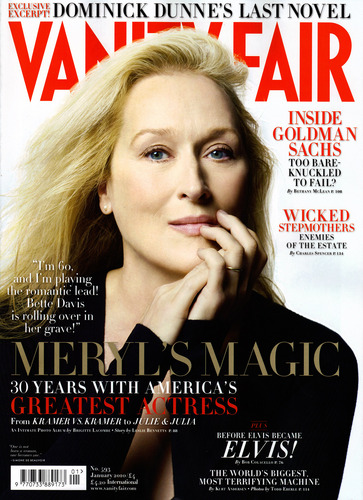  Meryl on Vanity Fair cover Jan 2010