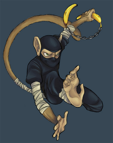  Monkey Ninja of DOOOOOM!!!! D: