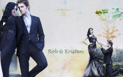  Rob & Kristen वॉलपेपर