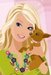 barbie with her dog - barbie-movies icon