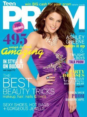  Ashley in Teen Prom magazine
