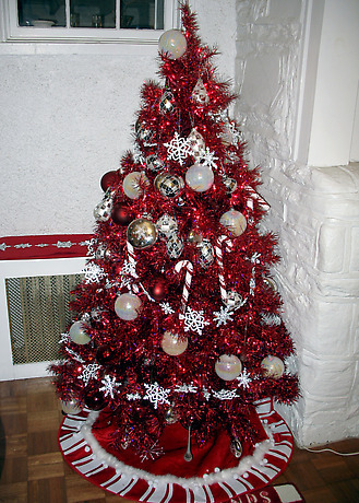  캔디 Colored 크리스마스 나무, 트리