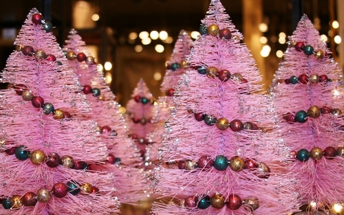 Candy Colored Christmas Tree