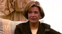 Disgusted Lucille Eyeroll Animated .gif - Arrested 