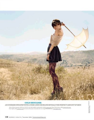  Emma in "Women's Health Magazine" (November 2009)