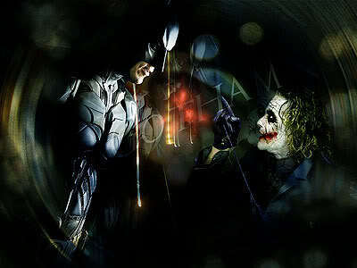  Joker and 蝙蝠侠